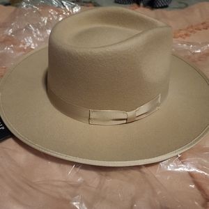 GIGI PIP Tan Fedora Hat